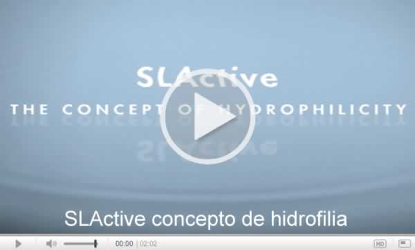 SLActive concepto de hidrofilia